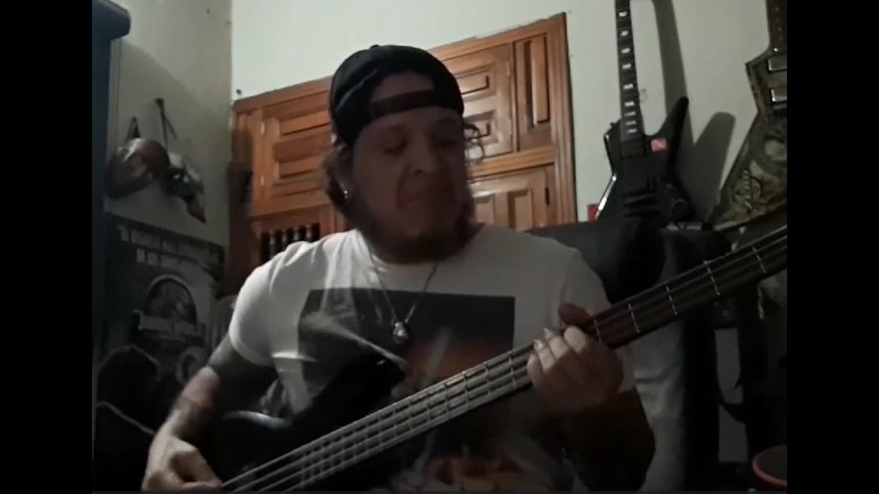 WHAT IF BATTERY WAS ON THE BLACK ALBUM BASS COVER