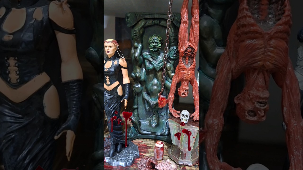 Diorama  Hellraiser Neca Toys #Hellraiser #cenobites #clivebarker
