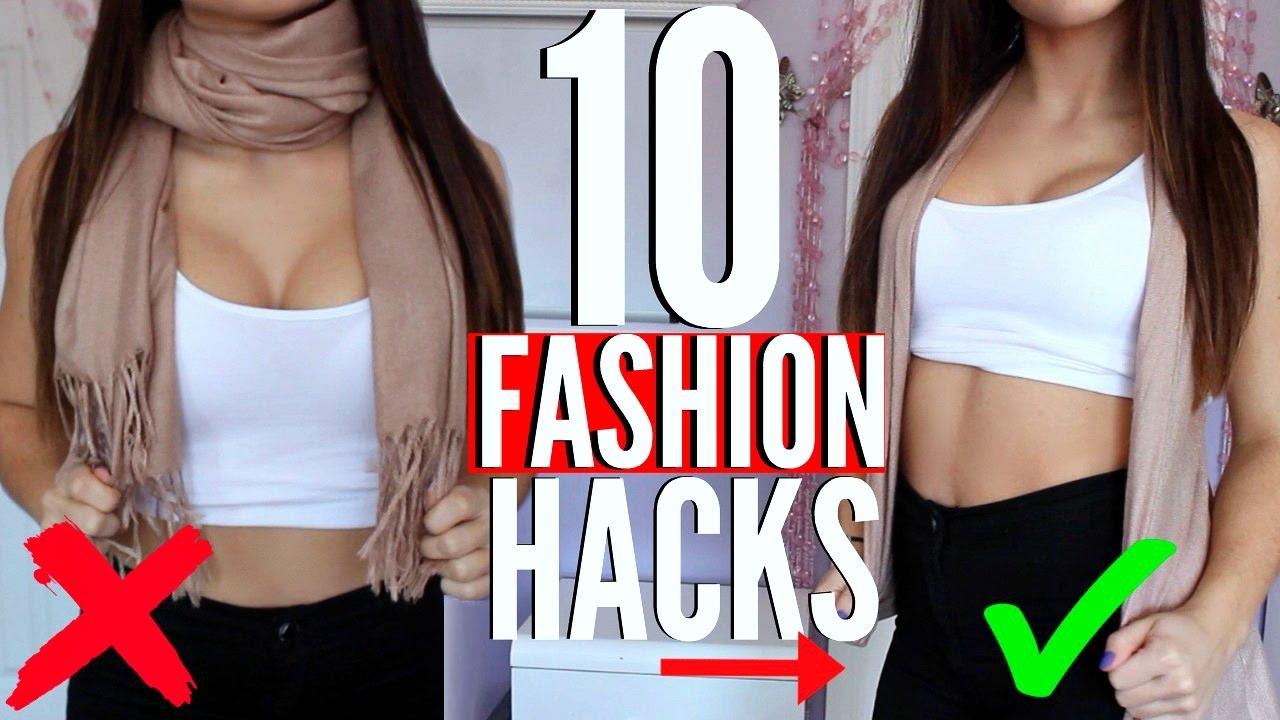 10 FASHION HACKS EVERY Girl MUST KNOW !!!