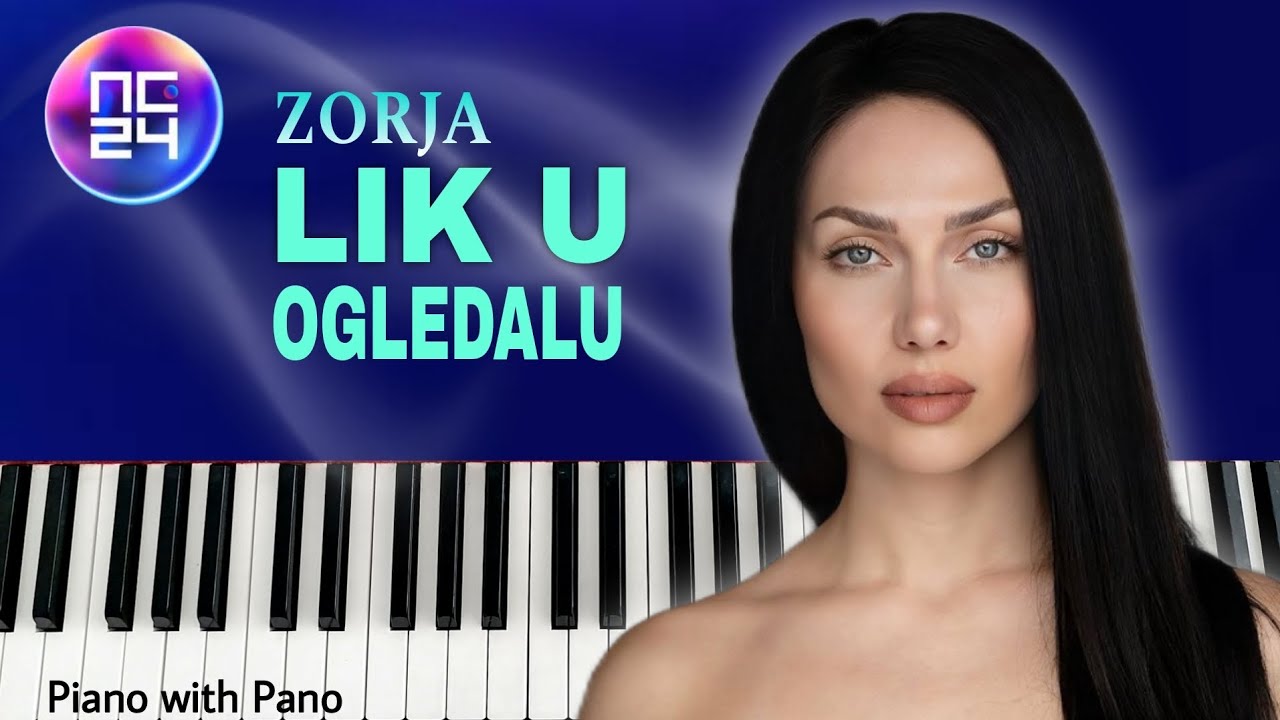 ZORJA - Lik U Ogledalu | Piano Cover | Pesma za Evroviziju 24 | Serbia 🇷🇸 Eurovision 2024