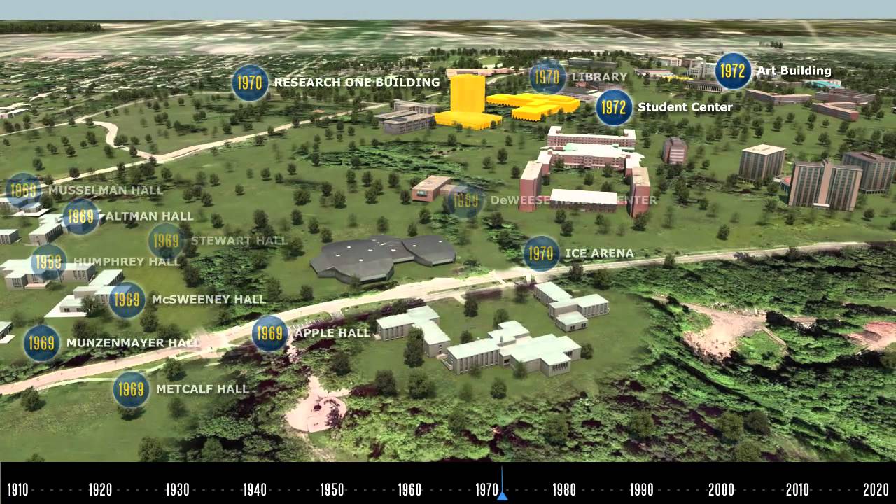 100 Years of Construction at Kent State University