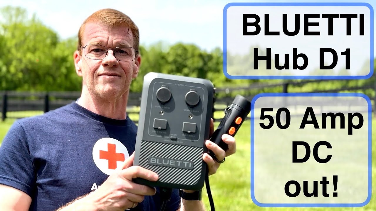 NEW Bluetti Hub D1 High Power DC Output! (APEX 300 accessory)