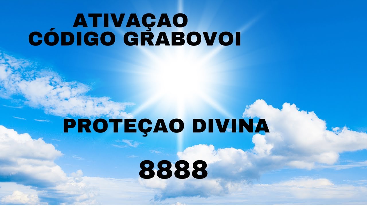 PROTE&Ccedil;AO DIVINA  C&Oacute;DIGOS  GRABOVOI PROTE&Ccedil;&Atilde;O DIVINA 8888