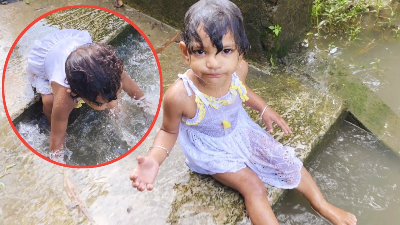 সোনা মা আজকে একা একা পুকুরে চলে এসেছে। Free Motion By Rohan..