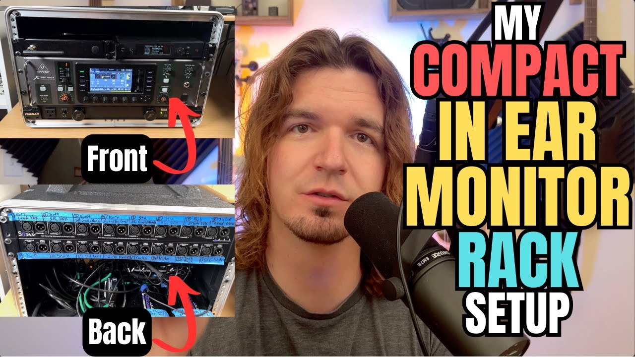 My COMPACT In-Ear Monitor Rack SETUP (and How To Make Your Own)
