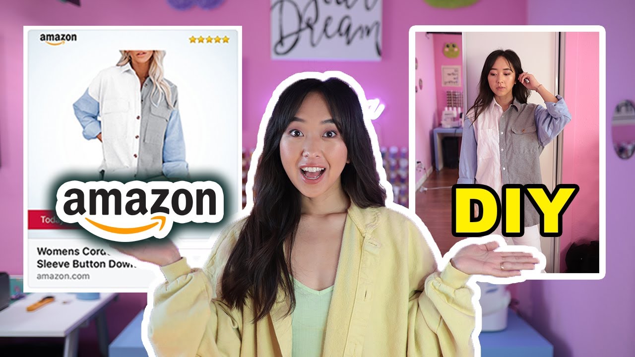 Переделываю одежду, которую мне постоянно рекомендуют в рекламе Amazon | Thrifted Transformations