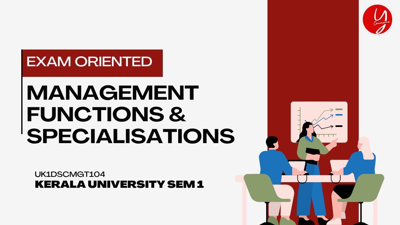 Management Functions & Specialization | AEC | Kerala | FYUGP | Semester 1 | Exam Oriented Class