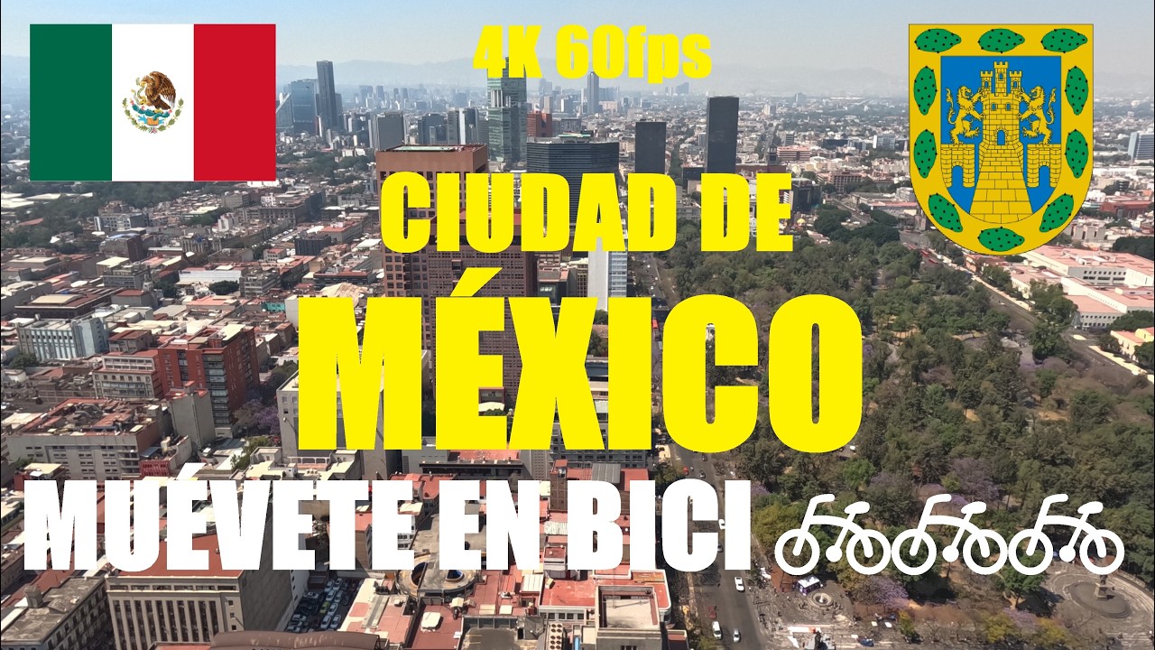 ASMR Bike | Streets of CDMX MEX 4K 60fps 2026 02 21 Saturday Muévete en Bici🚲🚲🚲