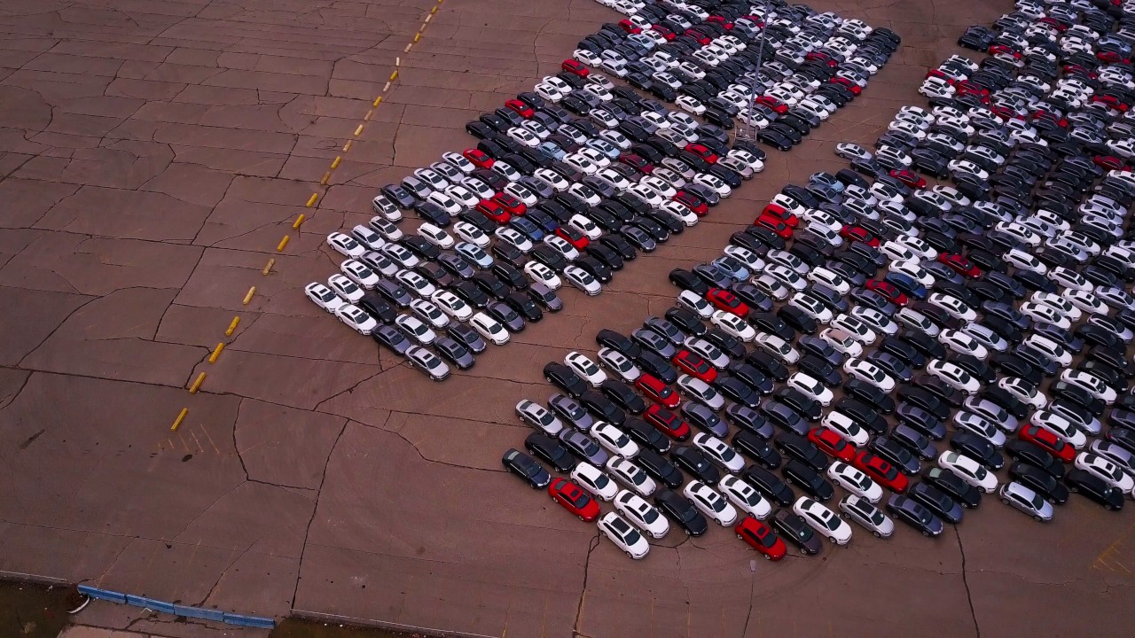10 minutes of raw footage vw buyback staging area silverdome