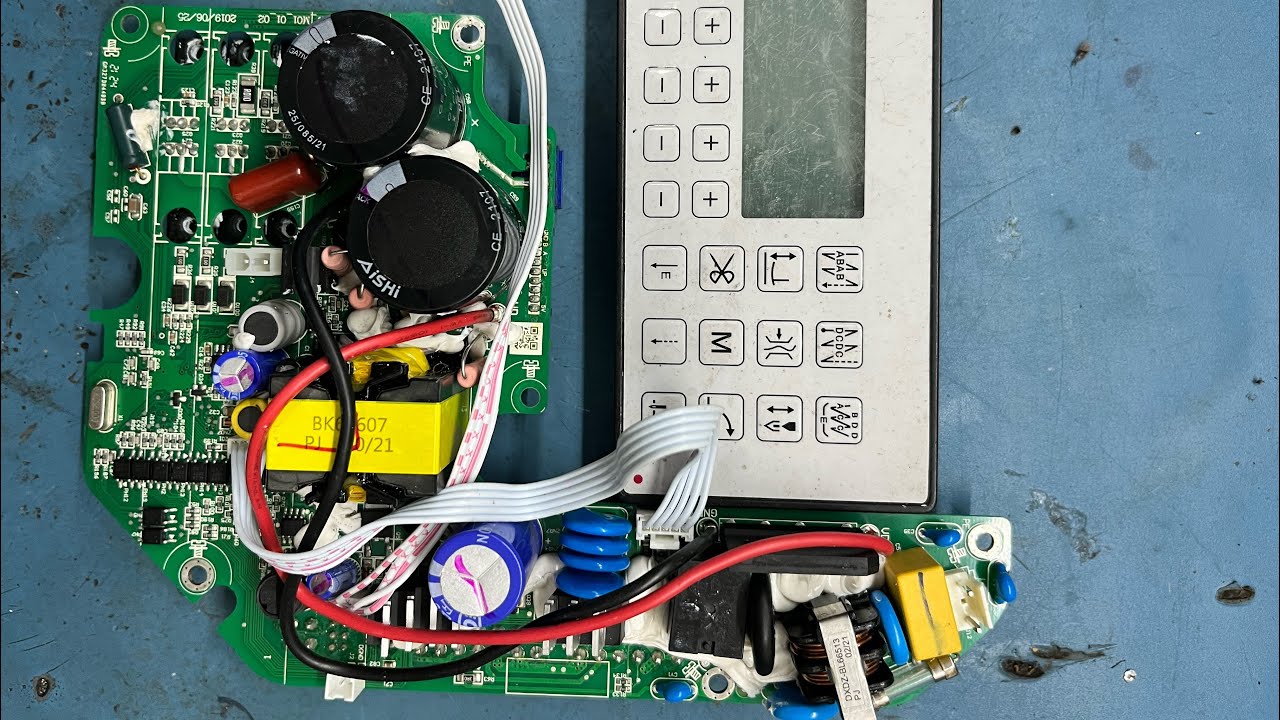 How to solve error 15 in UBT SINGLE NEEDLE SEWING MACHINE ( part 2 )