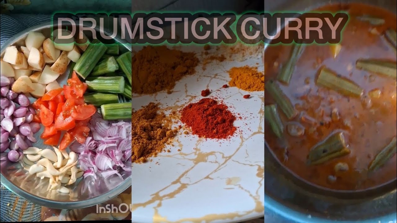 Drumstick & veggies 😋  Try it Savury tasty Use for White Rice 🍚 #youtube # homemadedishes #food 