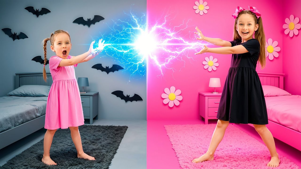 Pink vs Black Story and Learning Teamwork