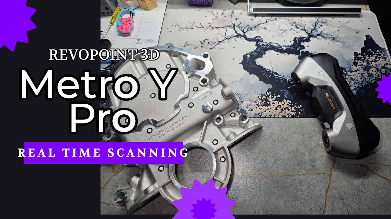 Metro Y Pro 3D scanning Timing Cover.