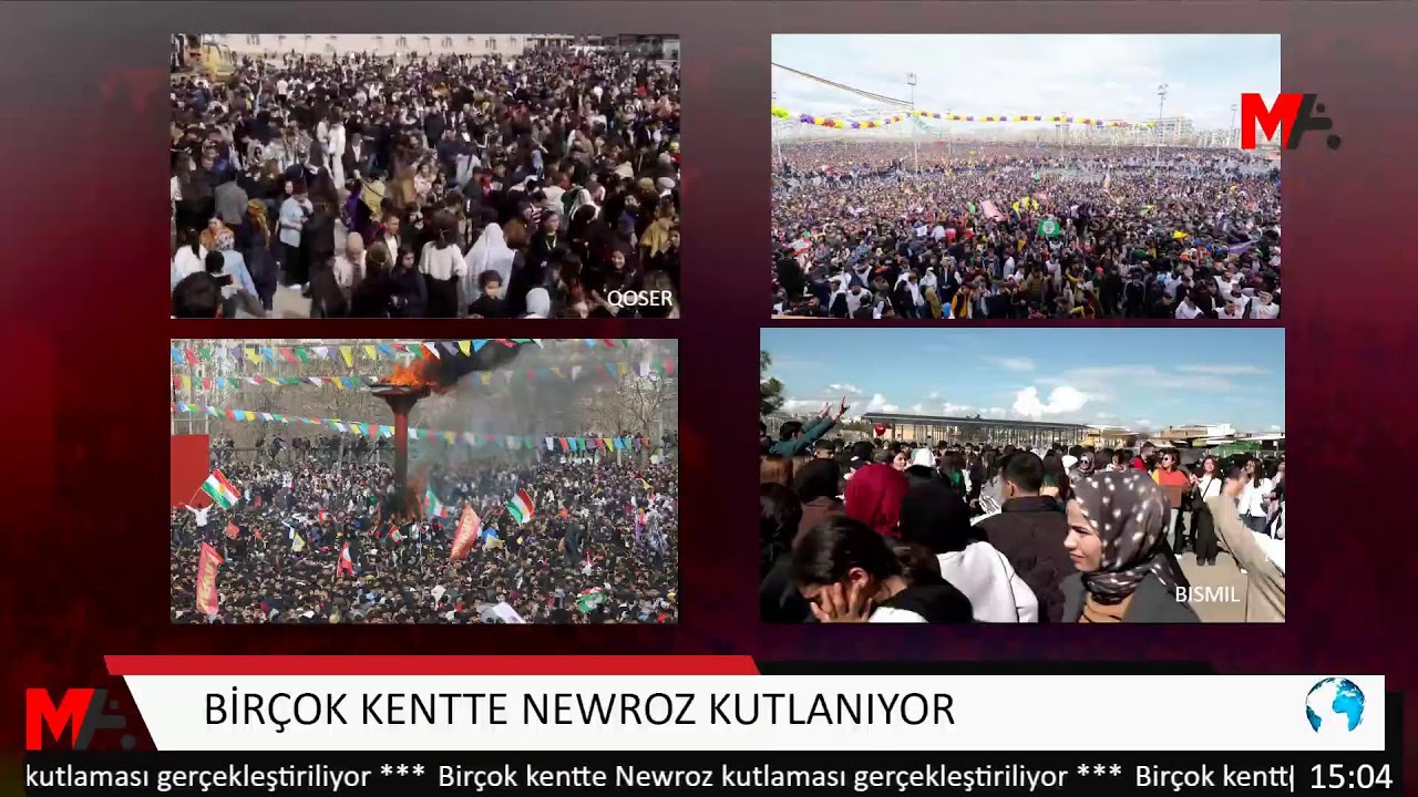 BİRÇOK KENTTE NEWROZ KUTLANIYOR