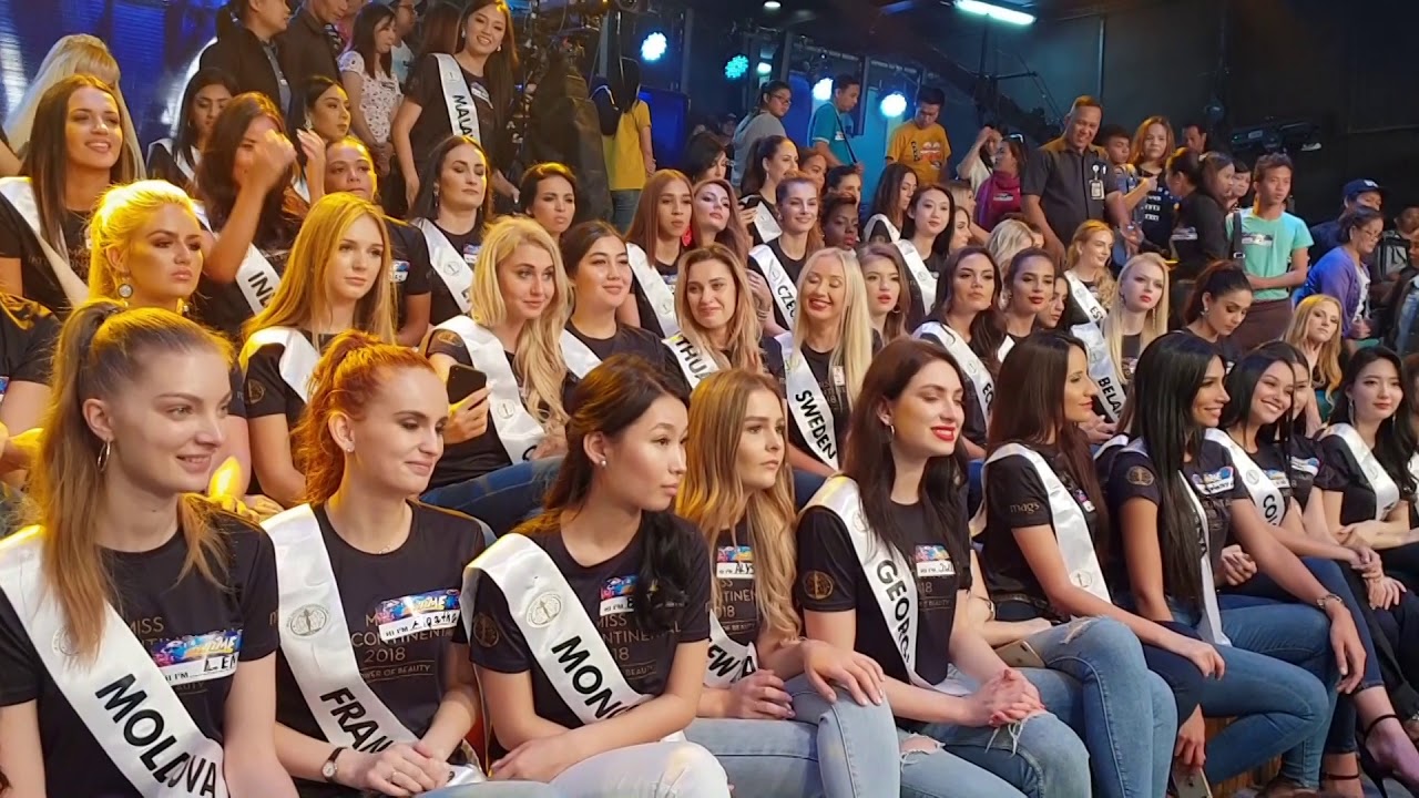Miss Manila Showtime with Miss Intercontinental in Manila