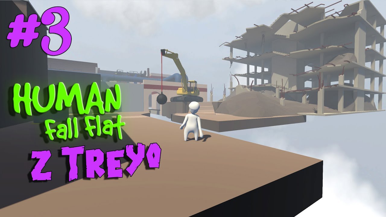 Human: Fall Flat z Treyo, posprzątamy tutaj, Gameplay PL#3