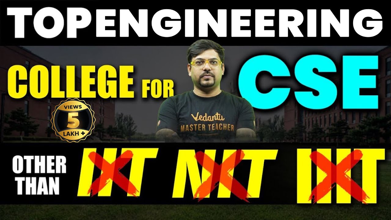 Top Engineering Colleges for CSE | Colleges Other than IIT, NIT & IIIT😱 | Harsh Sir @Vedantu JEE Made Ejee
