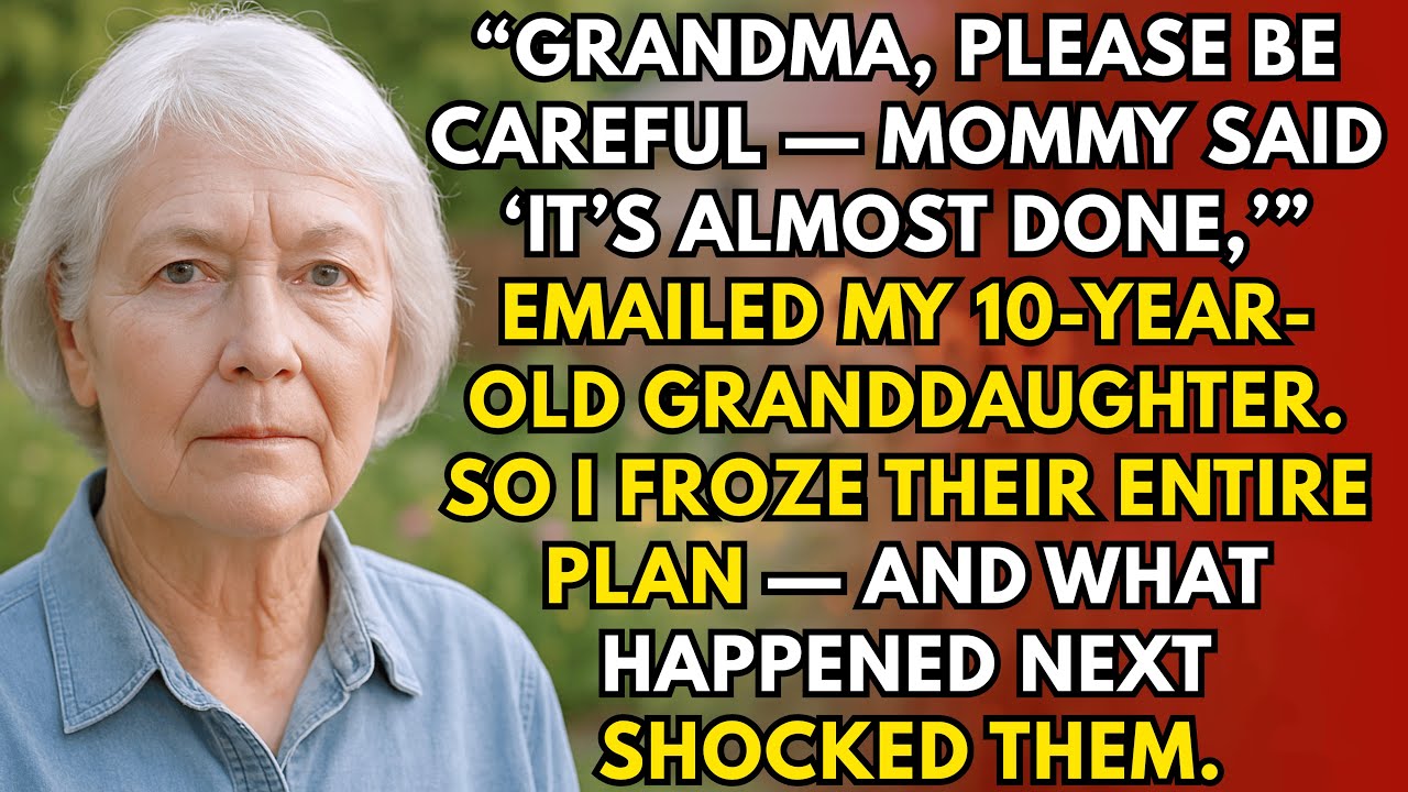 “Grandma, Please Be Careful  — Mommy Said ‘It’s Almost Done.’ So I Froze Everything They Planned
