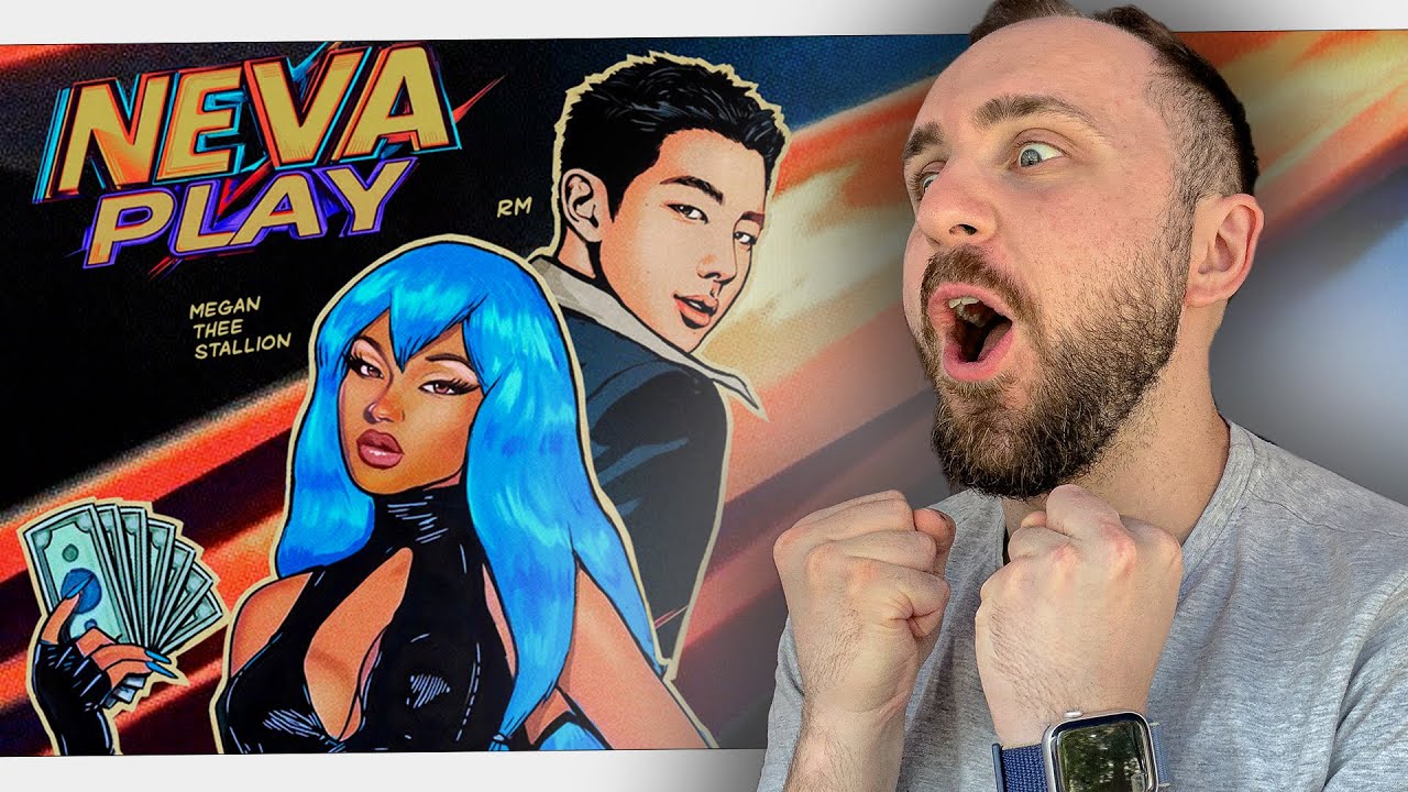 Megan Thee Stallion - Neva Play (feat. RM) // реакция на кпоп