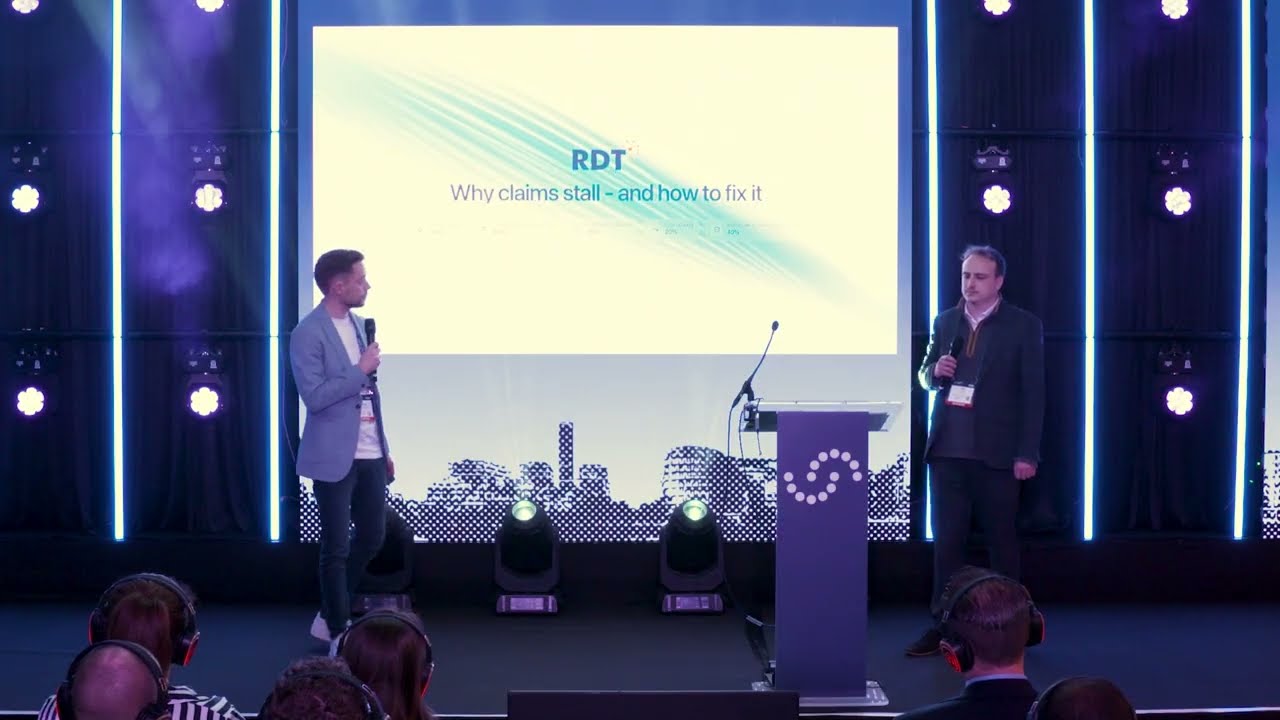 RDT demo their AI-powered claims management solution as Insurtech Insights 2026