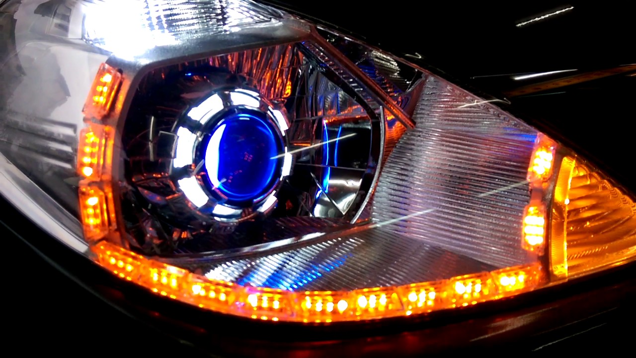 焦點光電 Nissan日產 TIIDA(LED魚眼模組)
