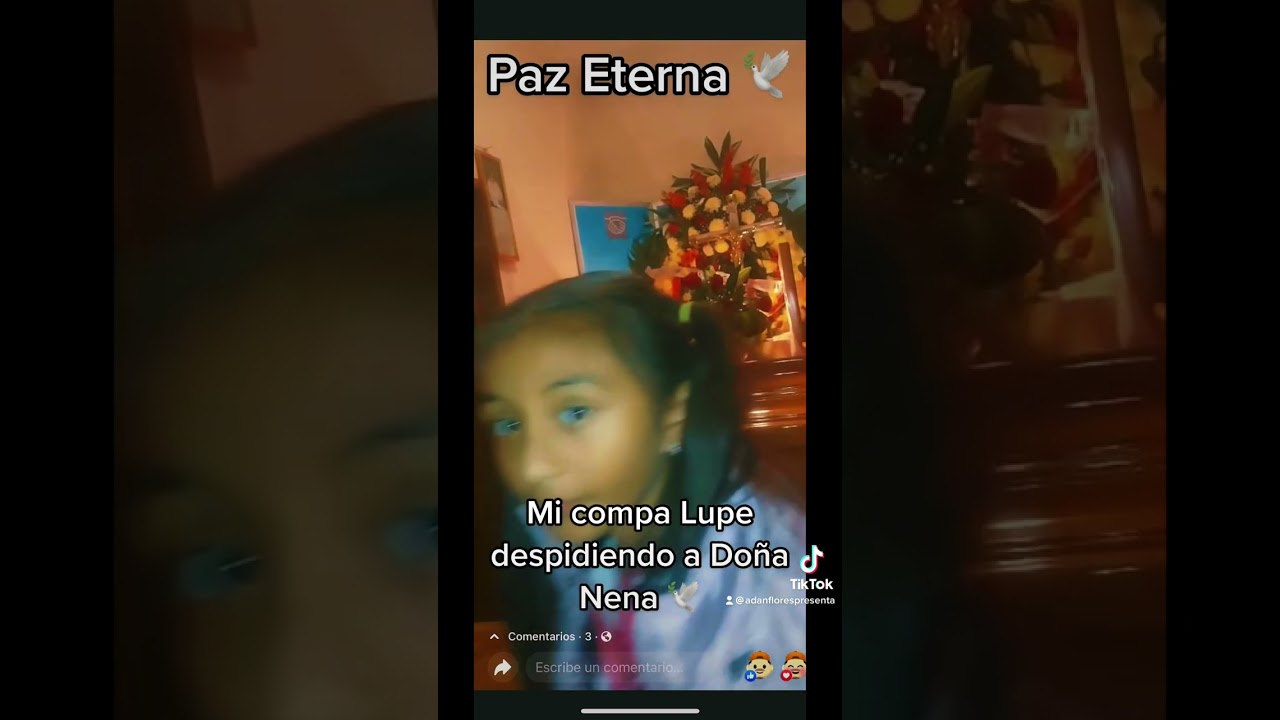 Mi Compa Lupe Morales despidiendo a Do&ntilde;a Nena 🕊 (Adan Flores Presenta Films) December 2022 🇲🇽🇺🇸