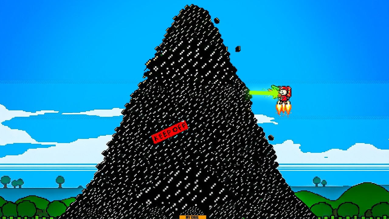 I couldn't stop mining