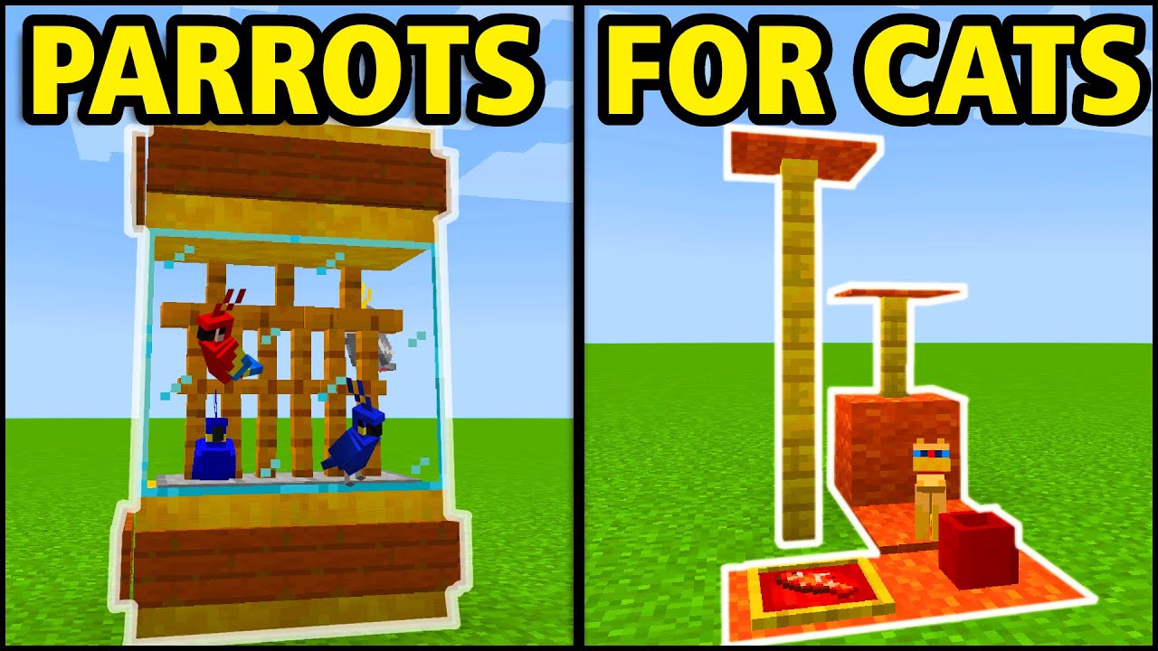30+ Simple Pet Houses! [Minecraft]