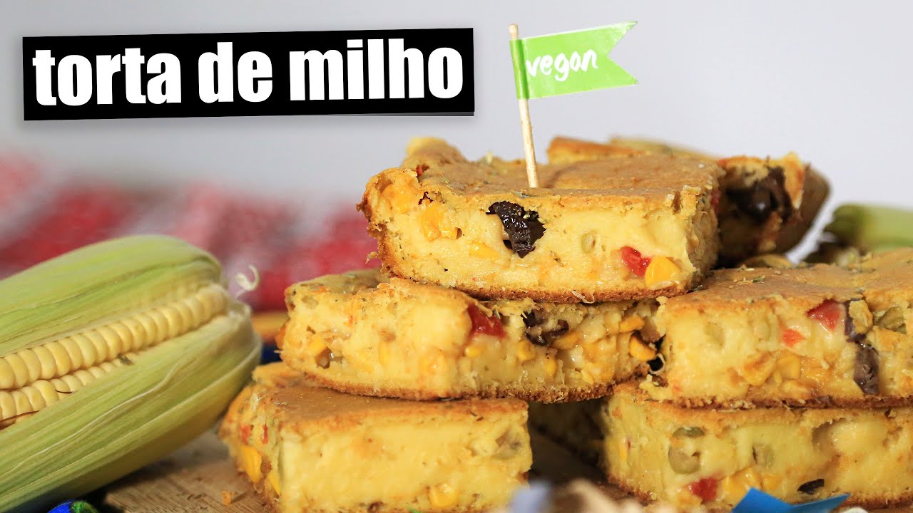 TORTA CAIPIRA DE MILHO VEGANA | DELICIOSA E MUITO FÁCIL |  TNM Vegg