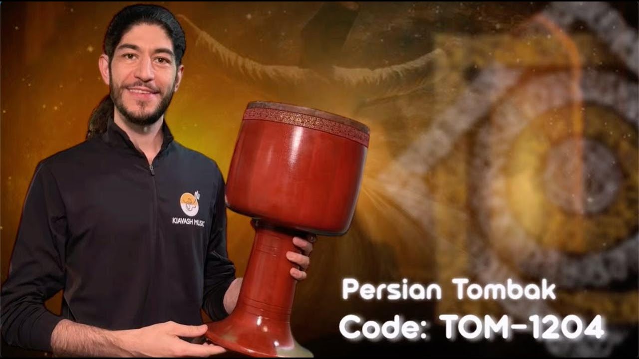 Persian Tonbak (Tombak) Sound Demo | Kiavash Music TOM-1204