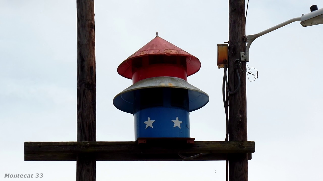 Slow Federal Signal Model 5 Siren Test & Gaston County Pager Test, Attack, Mt. Holly, NC