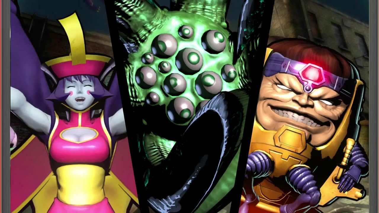 Ultimate Marvel vs Capcom 3: Hsien-Ko, M.O.D.O.K, and Shuma Gorath arcade playthrough