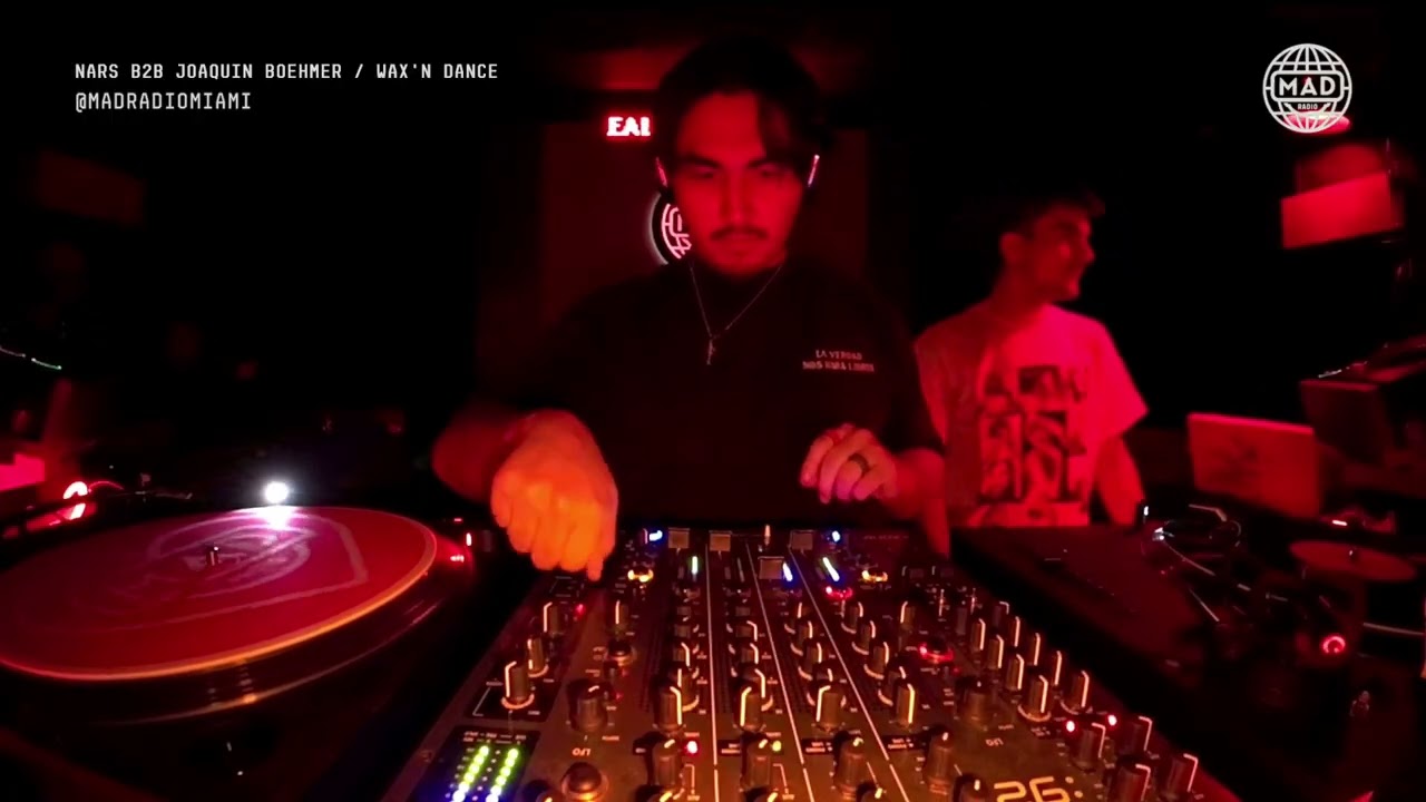 NARS B2B JOAQUIN BOEHMER — Live DJ Set at Mad Radio Miami |