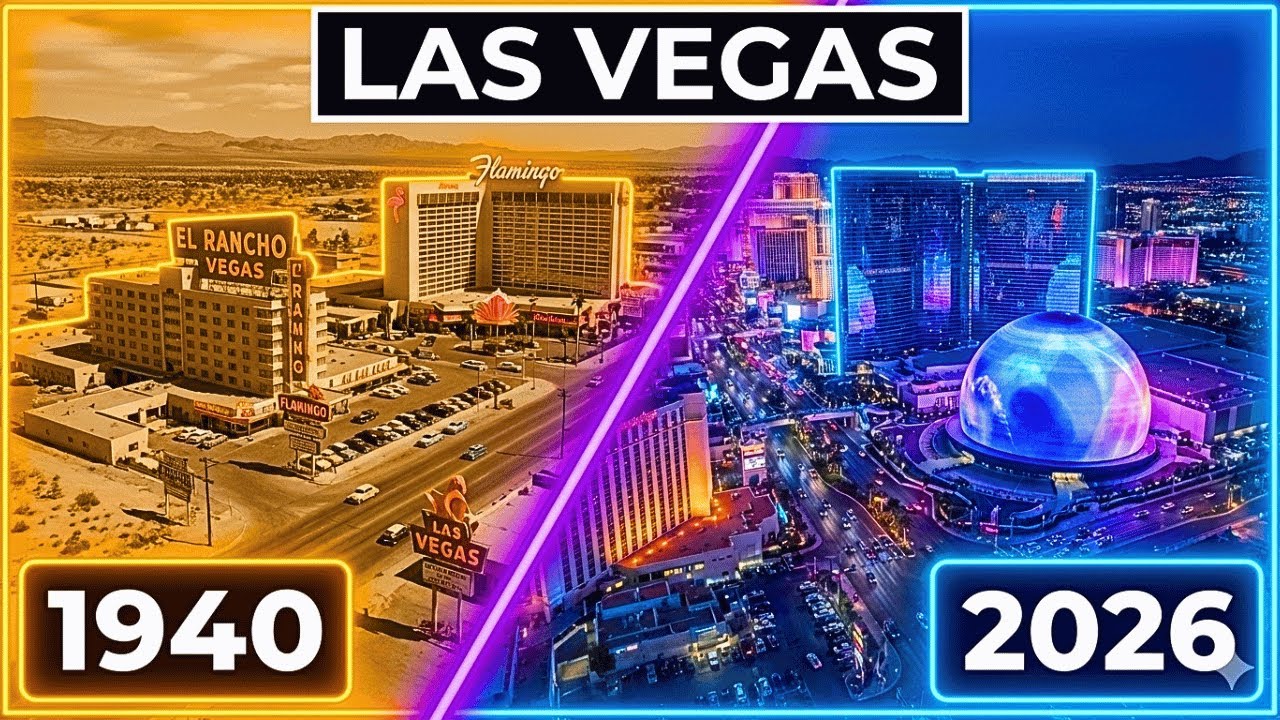 The Evolution of Las Vegas (1940–2026)