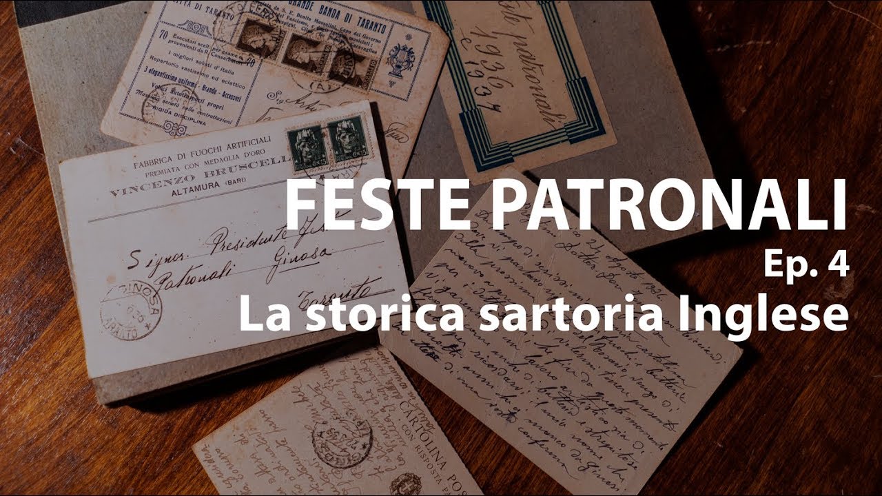Feste Patronali Ginosa - La storica sartoria di Angelo Inglese