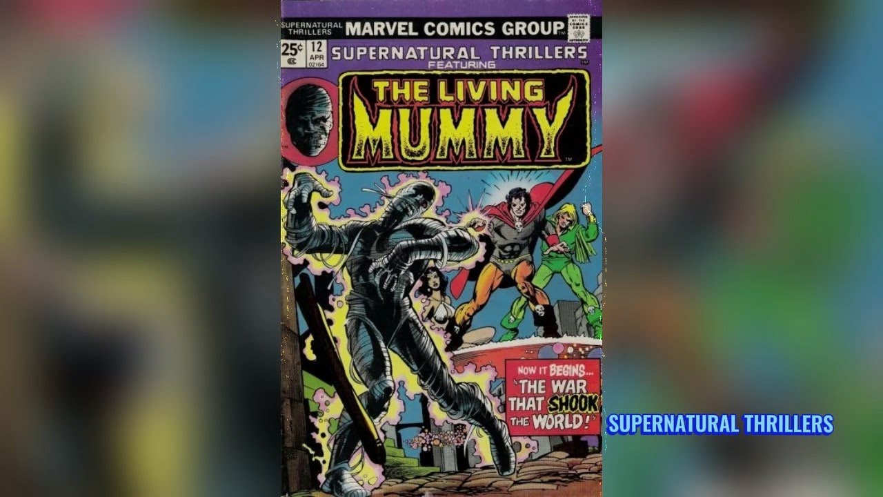 История комиксов Marvel: Supernatural Thrillers #12 (апрель 1975 г.) 