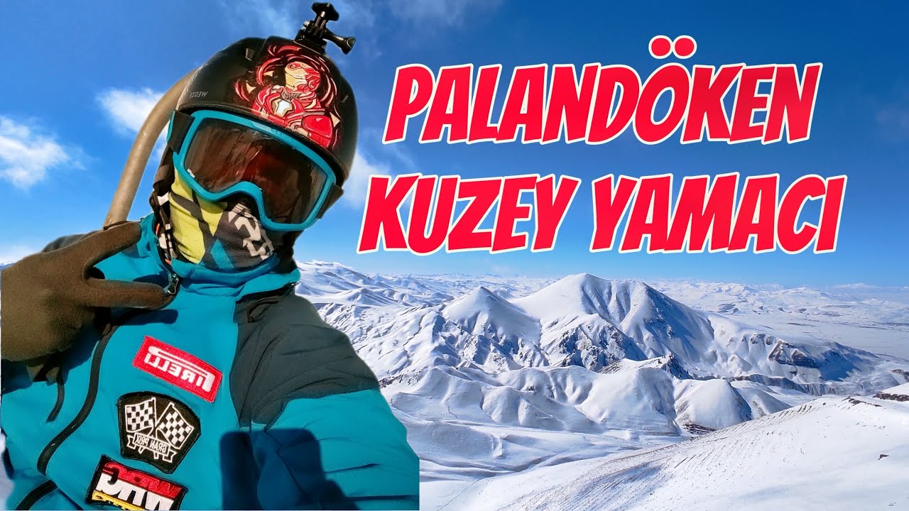 Erzurum Paland&ouml;ken Kuzey Pisti İlk G&uuml;n !!