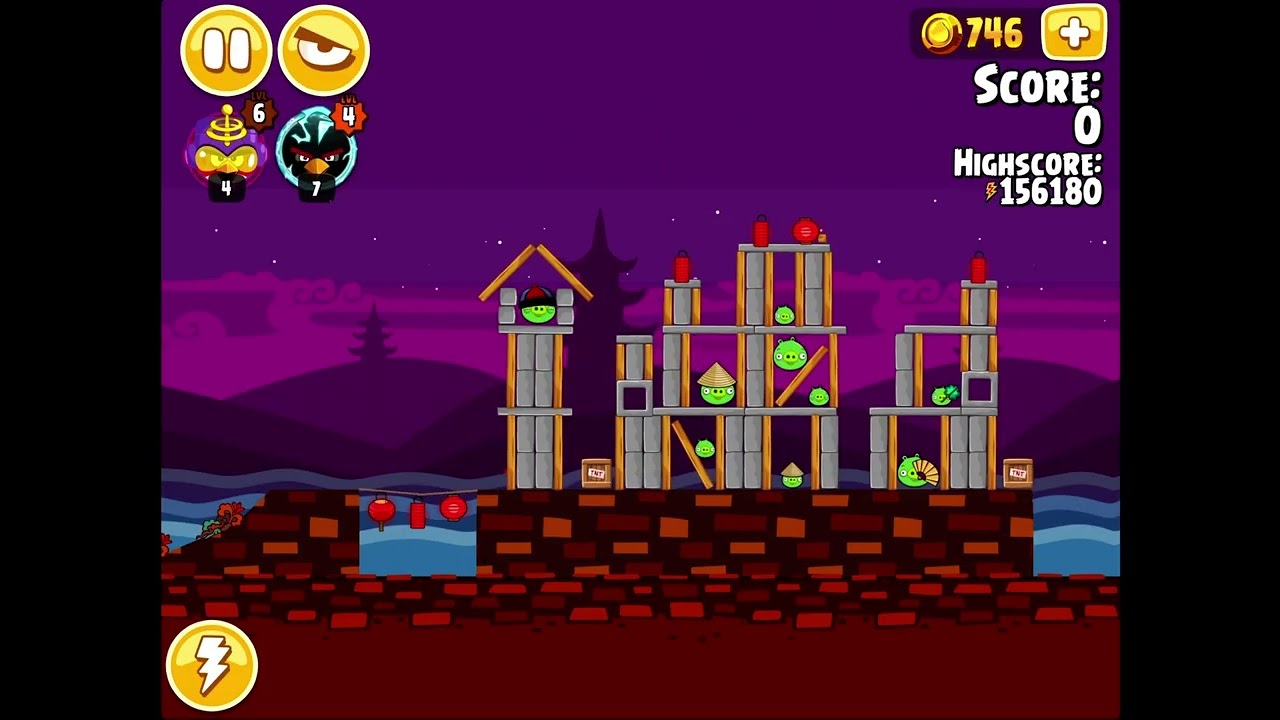 Angry Birds Seasons Moon Festival 🥮 All Levels