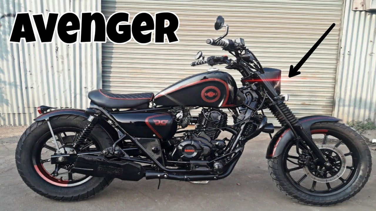 Modified Bajaj Avenger Into Custom Bobber By Dochaki Custom|Best Modified Avenger|MotoMahal