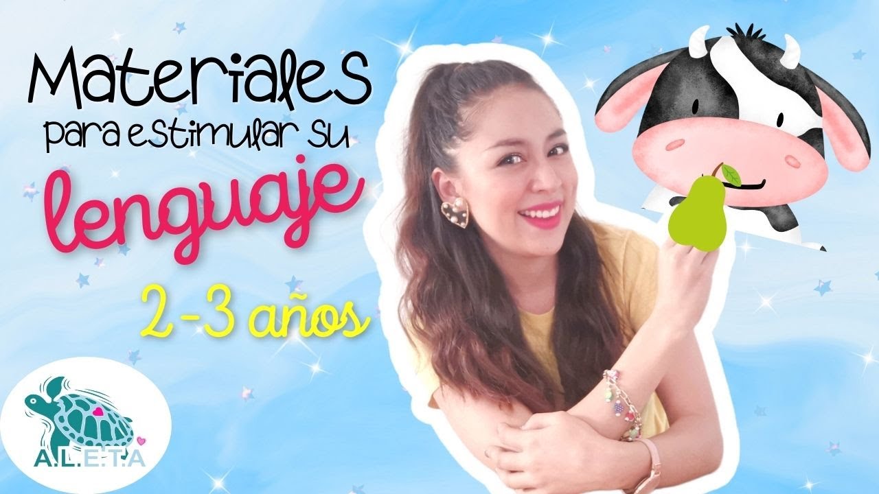 Actividades para estimular el lenguaje 2 a 3 años (materiales gratis) #estimulacióndelenguaje