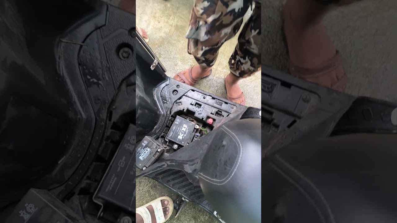 Activa bs 6 starting problem/ Activa bs6 battery change