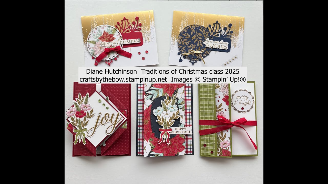 Traditions of Christmas card class