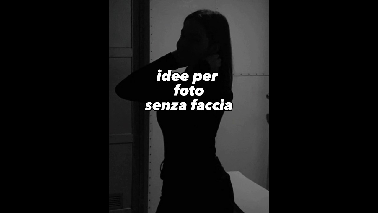 idee per foto senza faccia #viral #stylevideo #photo
