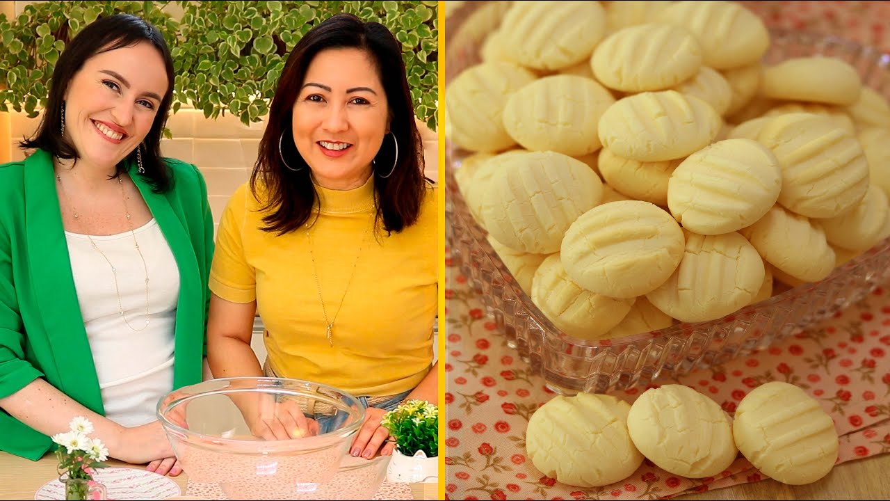 APENAS 3 INGREDIENTES - DESMANCHA NA BOCA - SEQUILHOS DE LEITE CONDENSADO - Dika da Naka