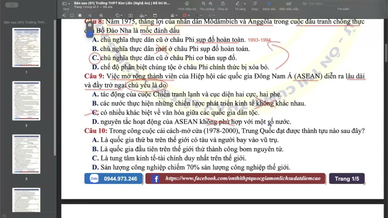 [2024] ĐỀ THI THỬ MÔN LỊCH SỬ (LẦN 4) | TRƯỜNG THPT KIM LIÊN (NGHỆ AN