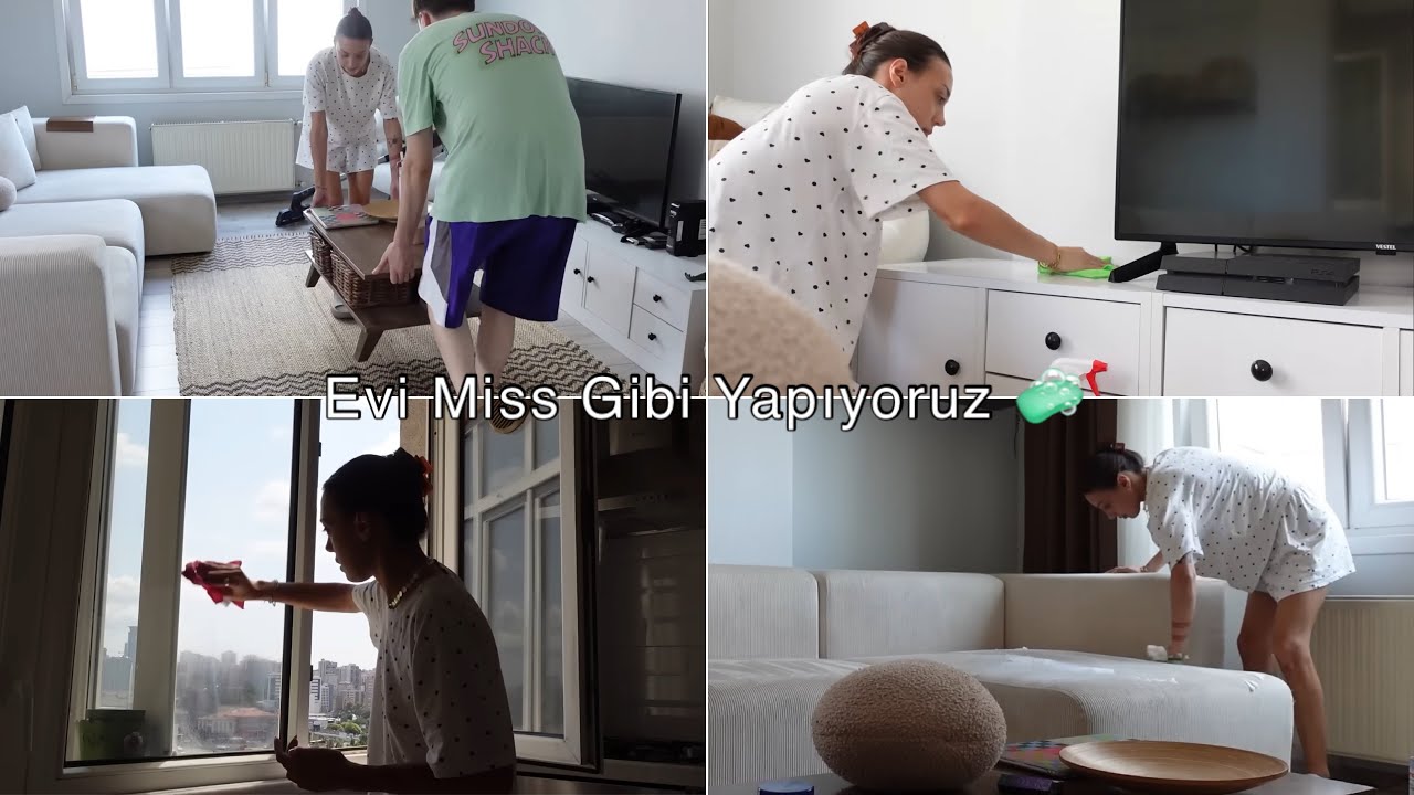 DİP KÖŞE EV TEMİZLİĞİ | EVİ PIRIL PIRIL YAPIYORUZ
