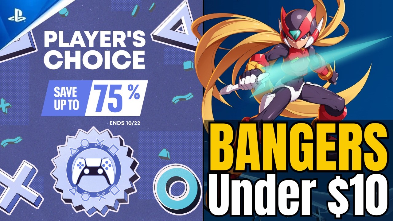 15 АБСОЛЮТНО БЛЕСТЯЩИХ игр до 10 долларов! | Распродажа PSN Player's Choice 2025
