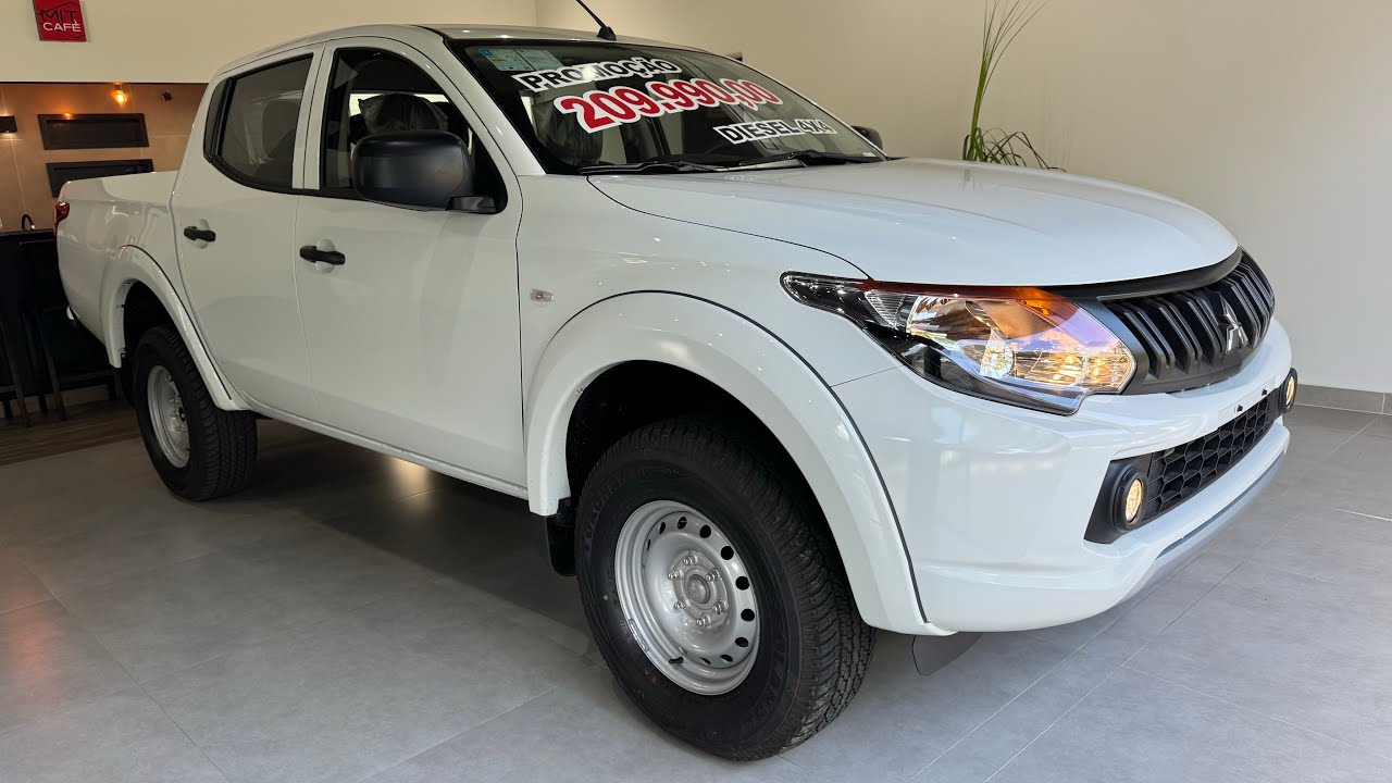 L200 TRITON 2025 0KM GL A VERSÃO MAIS BRUTA COM CÂMBIO MANUAL E MOTOR 2.4 TURBO DIESEL 4x4! PREÇOS