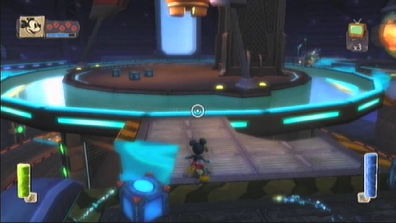 epic mickey walkthrough - hero path - part 15 space voyage