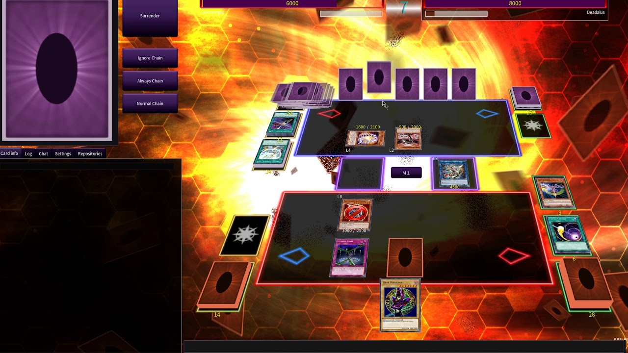 Duelos  random  Yu-gi-oh edopro 177013 y Deadalus vs Socramgns Vice Butterfly